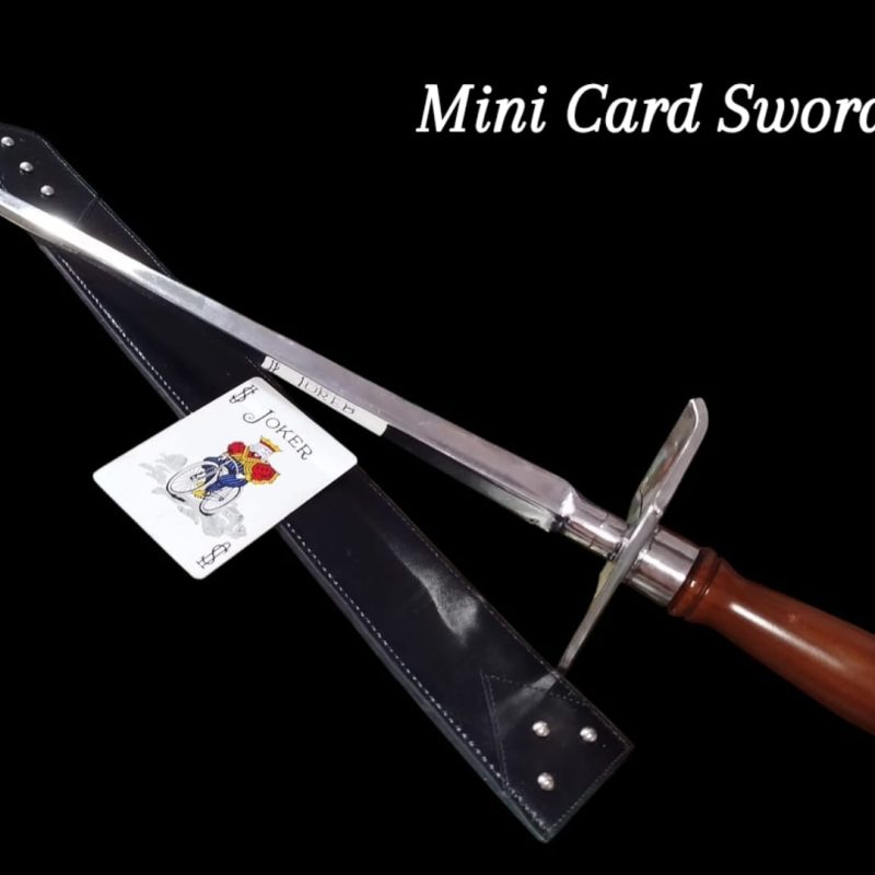 MINI CARD SWORD (CARD DAGGER)